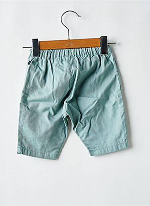 Pantalon droit coupe droite taille élastique bleu PETIT BATEAU garçon