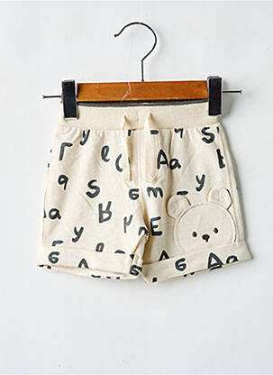 Short poches taille élastique beige MAYORAL garcon