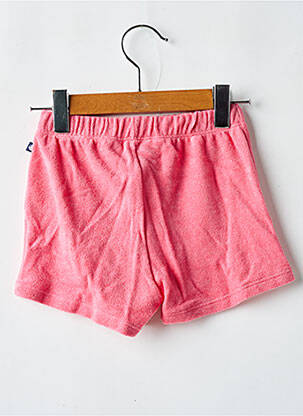 Short fermeture liens à nouer taille élastique rose PETIT BATEAU fille