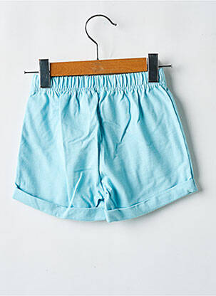 Short fermeture liens à nouer taille élastique bleu PETIT BATEAU fille