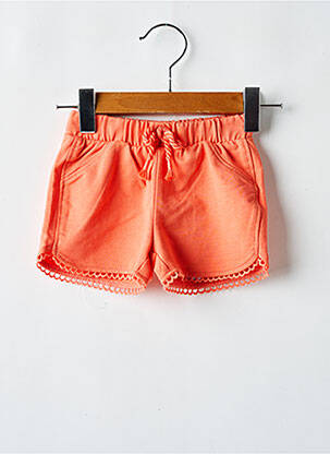 Short fermeture liens à nouer taille élastique orange MAYORAL fille