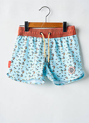Short de bain bleu HELLO HOSSY pour garçon