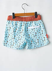 Short de bain bleu HELLO HOSSY pour garçon seconde vue