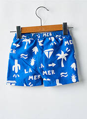 Short de bain bleu PETIT BATEAU pour garçon seconde vue