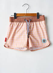 Short de bain marron HELLO HOSSY pour garçon seconde vue