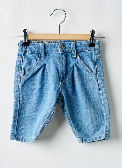 Bermuda bleu PETIT BATEAU pour garçon