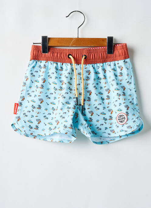 Short de bain bleu HELLO HOSSY pour garçon