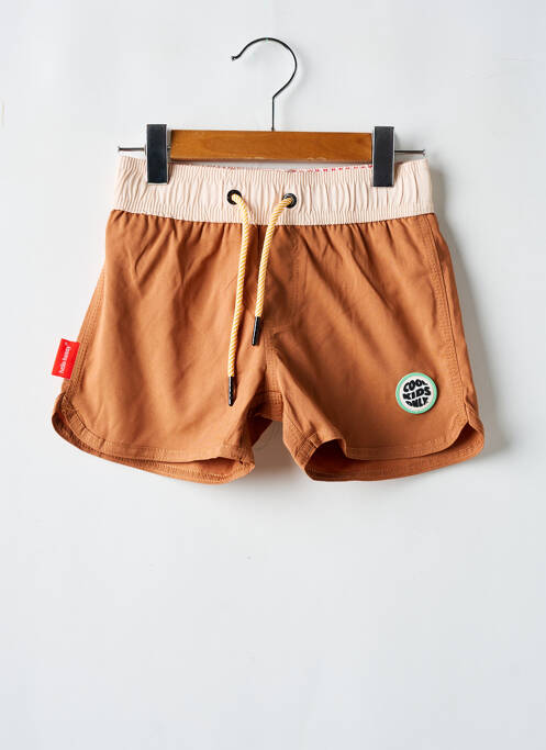 Short de bain marron HELLO HOSSY pour garçon