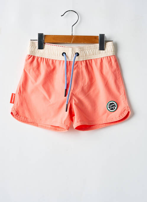Short de bain orange HELLO HOSSY pour garçon