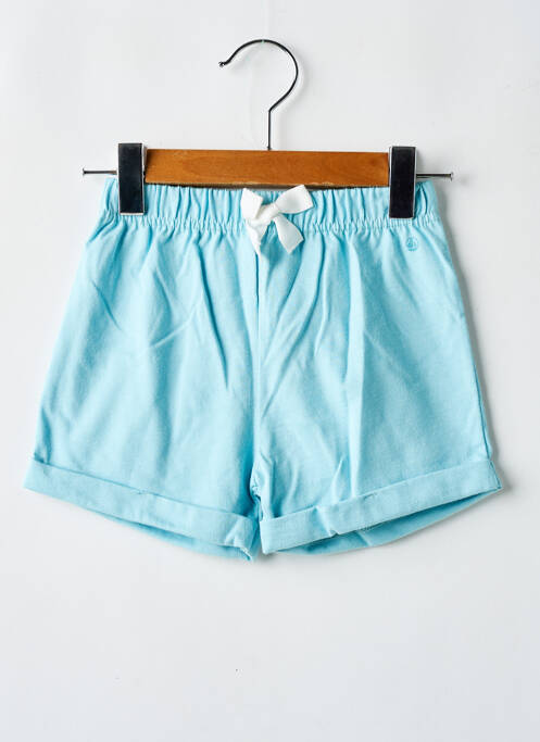 Short bleu PETIT BATEAU pour fille