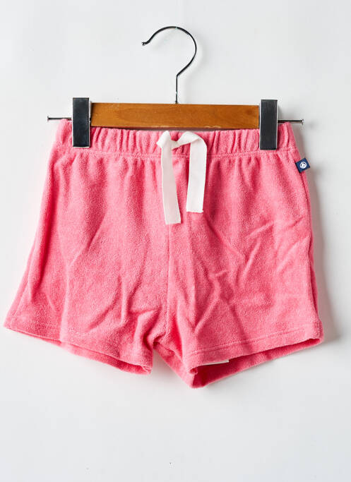 Short rose PETIT BATEAU pour fille