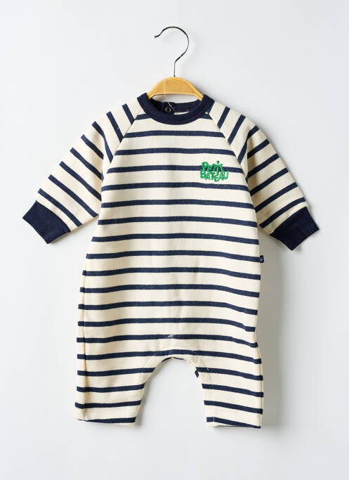 Combi-pantalon bleu PETIT BATEAU pour garçon