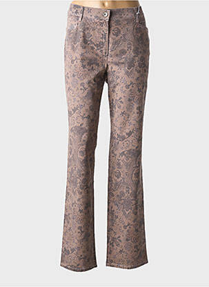 Pantalon droit stretch taille normale gris GERRY WEBER femme