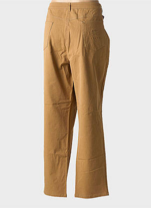 Pantalon droit stretch taille normale marron GARDEUR femme