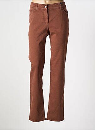 Jeans coupe slim stretch taille normale marron GERRY WEBER femme