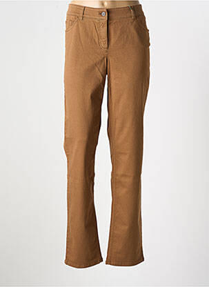 Jeans coupe droite stretch taille normale marron GERRY WEBER femme