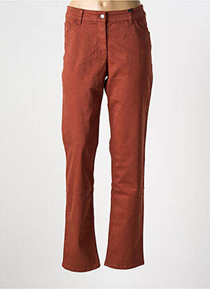 Jeans coupe droite stretch taille normale marron GERRY WEBER femme