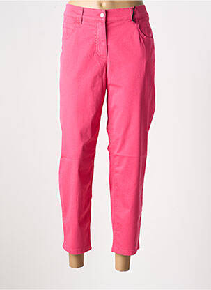 Pantalon 7/8 stretch taille normale rose GERRY WEBER femme