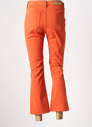 Pantalon 7/8 stretch taille normale orange ISLOW femme