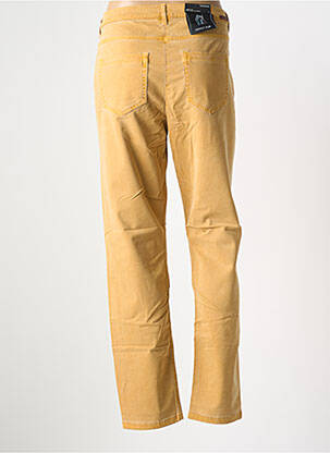 Pantalon droit stretch taille normale jaune BETTY BARCLAY femme
