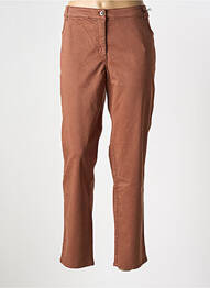 Pantalon droit stretch taille normale marron BETTY BARCLAY femme