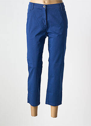 Pantacourt coupe droite taille normale bleu BETTY BARCLAY femme