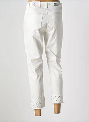 Pantalon 7/8 stretch taille normale blanc BETTY BARCLAY femme