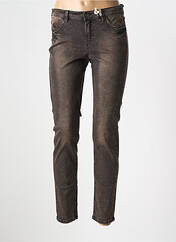 Jeans coupe slim gris TAIFUN pour femme seconde vue