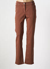 Jeans coupe slim marron GERRY WEBER pour femme seconde vue