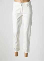 Pantalon 7/8 blanc BETTY BARCLAY pour femme seconde vue