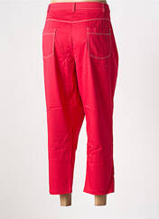 Pantalon 7/8 rose CHRISTINE LAURE pour femme seconde vue