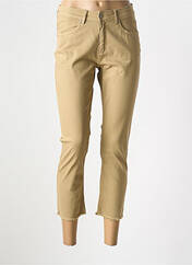 Pantalon slim beige SIGNE NATURE pour femme seconde vue