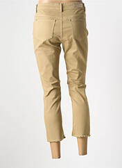 Pantalon slim beige SIGNE NATURE pour femme seconde vue