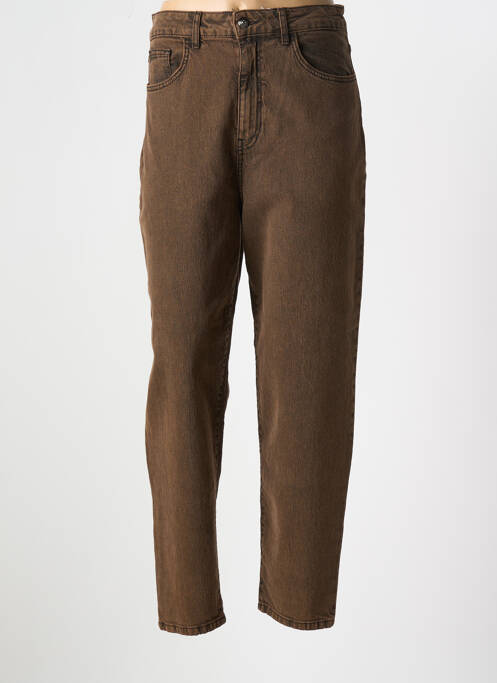 Jean coupe Mom marron LIU JO pour femme