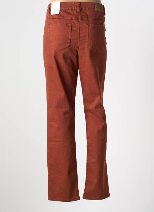 Jeans coupe droite marron GERRY WEBER pour femme