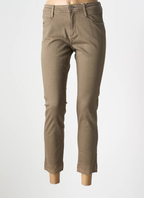 Jeans coupe slim vert S.OLIVER pour femme