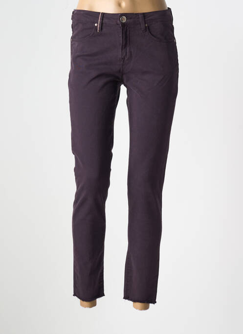 Jeans coupe slim violet ISLOW pour femme