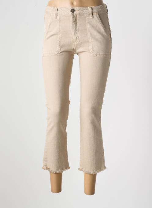 Pantacourt beige ISLOW pour femme