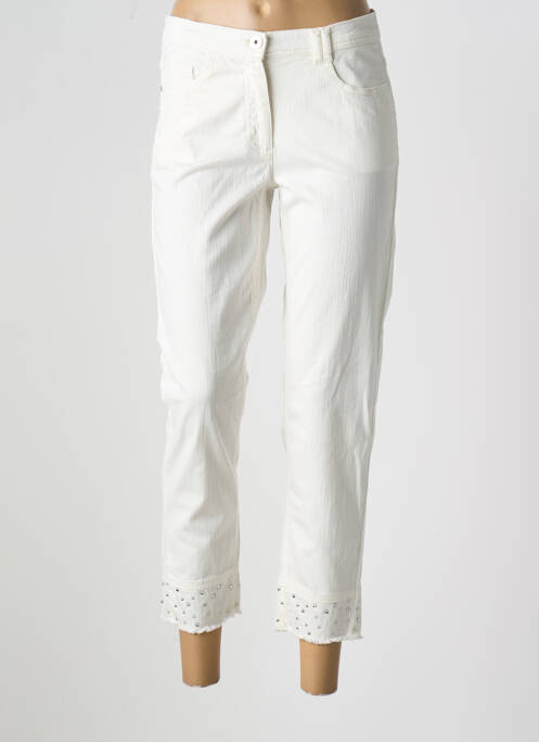Pantalon 7/8 blanc BETTY BARCLAY pour femme