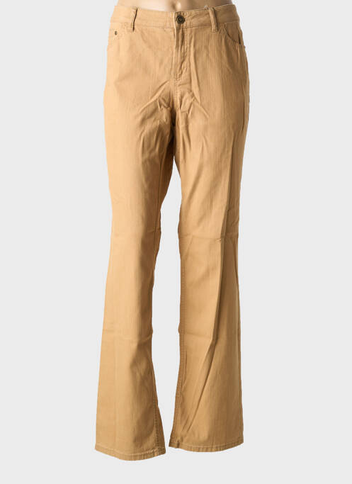 Pantalon droit beige BASLER pour femme