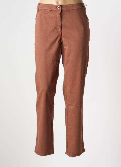 Pantalon droit marron BETTY BARCLAY pour femme