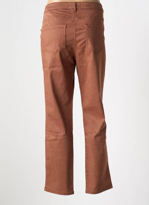Pantalon droit marron BETTY BARCLAY pour femme