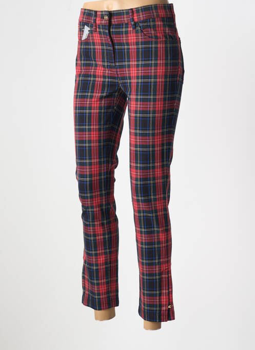 Pantalon slim rouge ZERRES pour femme