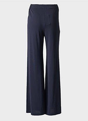 Pantalon droit stretch taille normale bleu LA FEE MARABOUTEE femme