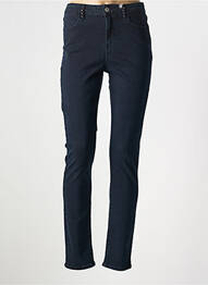 Jeans coupe slim stretch taille normale bleu KANOPE femme