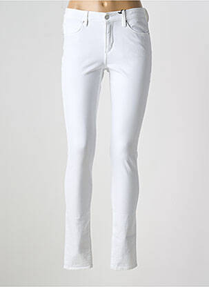 Jeans coupe slim stretch taille normale blanc S.OLIVER femme