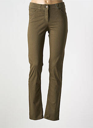 Jeans coupe slim stretch taille normale vert GERRY WEBER femme