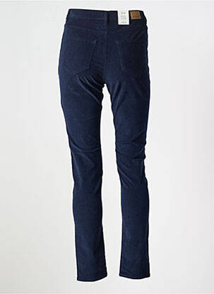 Pantalon slim stretch taille normale bleu KANOPE femme