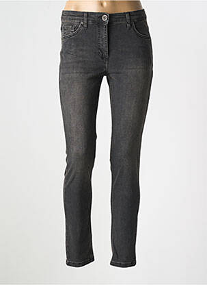 Jeans coupe slim stretch taille normale gris BETTY BARCLAY femme