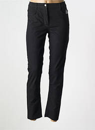 Pantalon slim tissage popeline taille normale noir BETTY BARCLAY femme